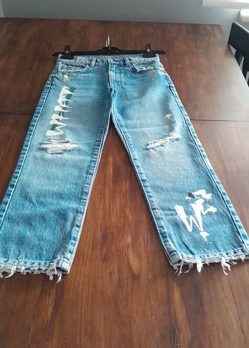 KIZ COCUK DENIM PANTOLON (11) - Görsel 5