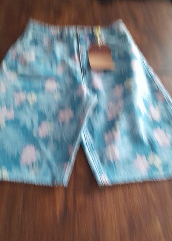 KIZ COCUK DENIM ŞORT - Görsel 5