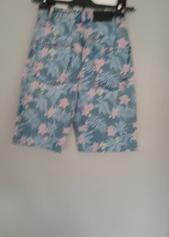 KIZ COCUK DENIM ŞORT - Görsel 4