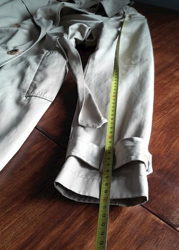 BEJ TRENCKOT (XS) - Görsel 11