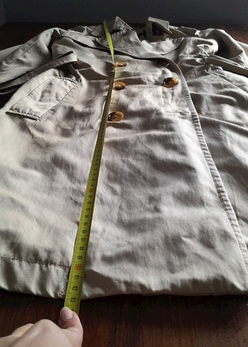 BEJ TRENCKOT (XS) - Görsel 7