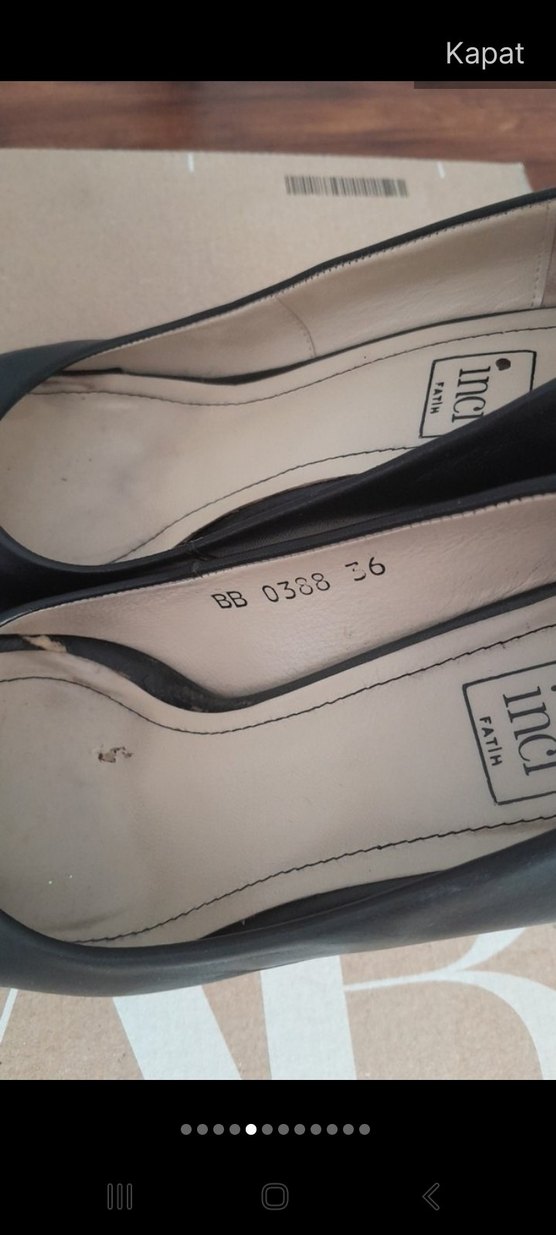 İNCİ TOPUKLU AYAKKABI (36) - Görsel 5