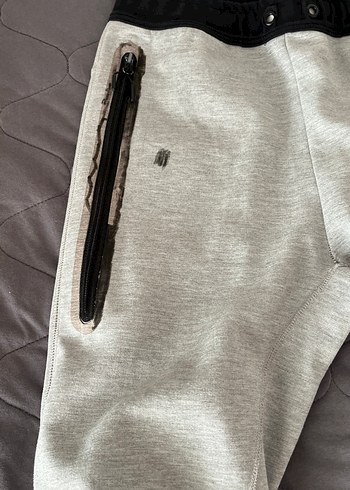 Nike Gri Siyah Detaylı Eşofman Altı - Görsel 2