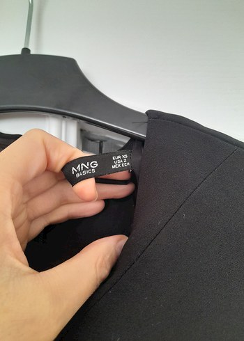 Mango Siyah Elbise - Görsel 4