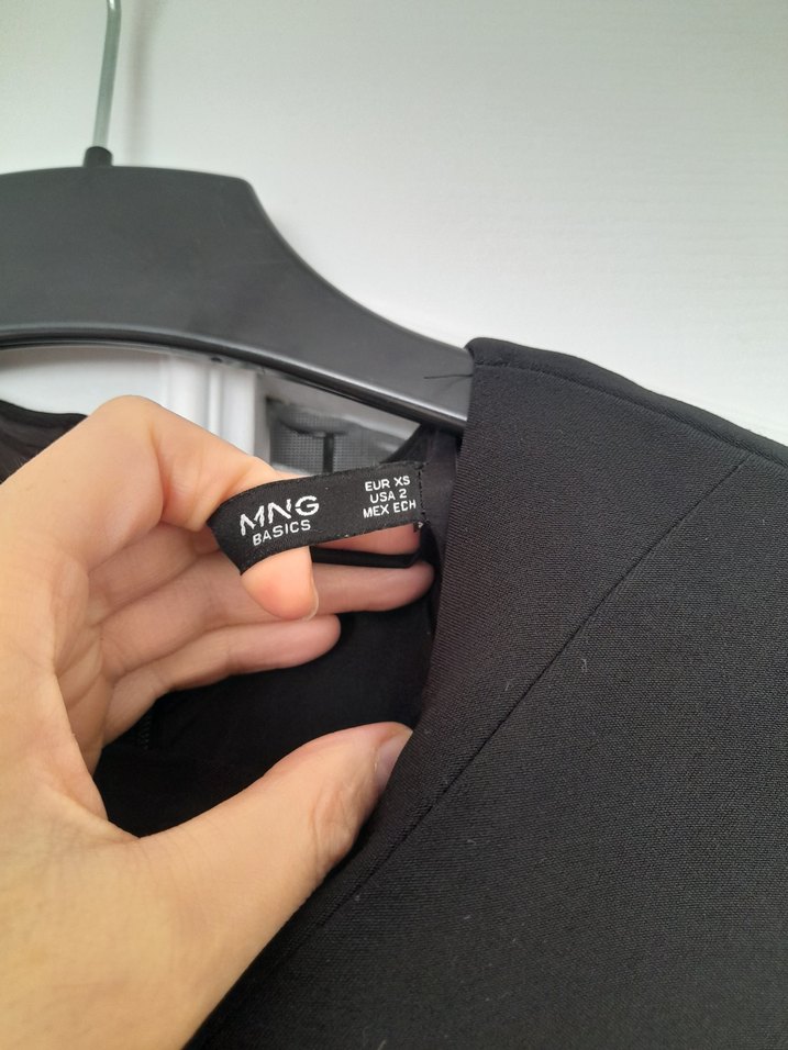 Mango Siyah Elbise - Görsel 4