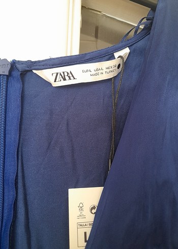 Lacivert Mini saten Tulum - Görsel 5