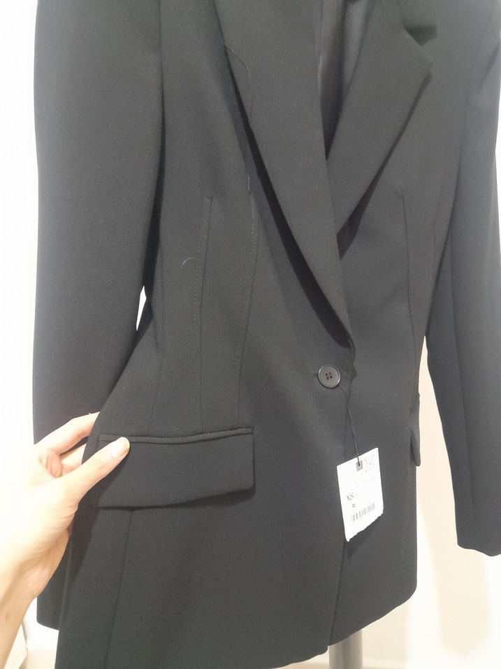ZARA Siyah Blazer - Görsel 2