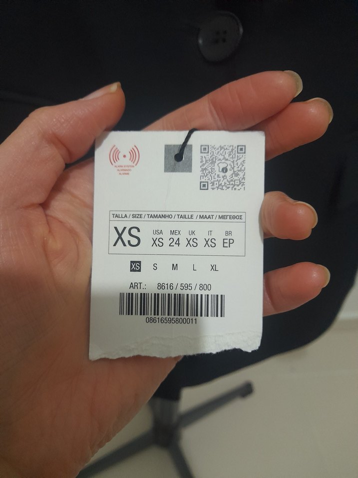 ZARA Siyah Blazer - Görsel 5