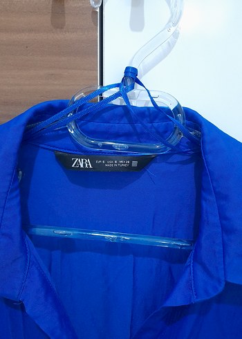 Zara Saten Mini Kadın Elbise - Görsel 2