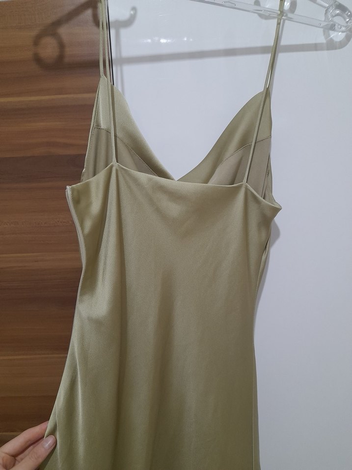 Trendyolmilla Uzun Askılı Kadın Elbise - Görsel 4