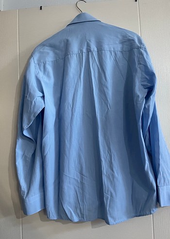 Mavi erkek Gömlek - Görsel 2