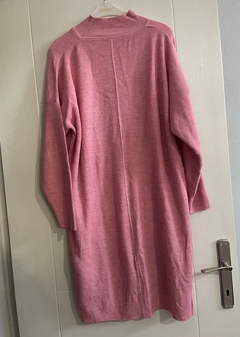 Pembe Triko Kadın tunik - Görsel 2