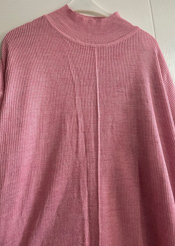 Pembe Triko Kadın tunik - Görsel 3