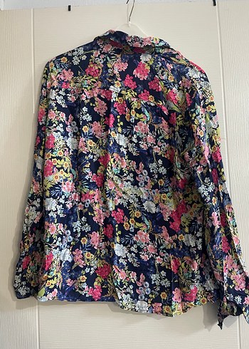 Çiçek Desenli Uzun Hamile Eteği - Görsel 2