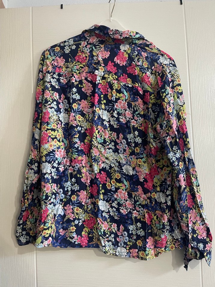 Çiçek Desenli Uzun Hamile Eteği - Görsel 2