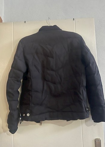 Erkek Siyah Dar Kesim Midi Kışlık Ceket - Görsel 5