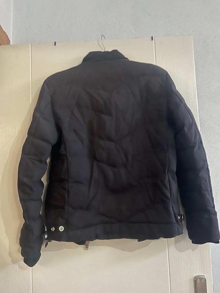 Erkek Siyah Dar Kesim Midi Kışlık Ceket - Görsel 5