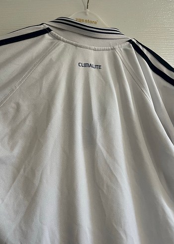 Erkek Beyaz Kısa Kollu Polo Tişört - Görsel 2