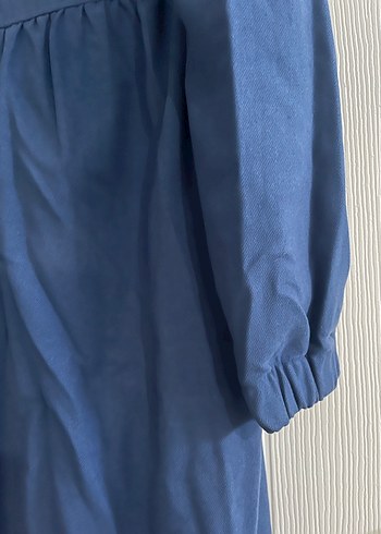 Düğmeli Lacivert Kadın kaşe kaban - Görsel 5