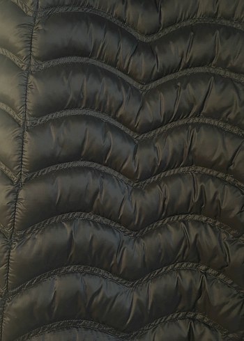 Kürklü Siyah Kadın Uzun Yelek - Görsel 9