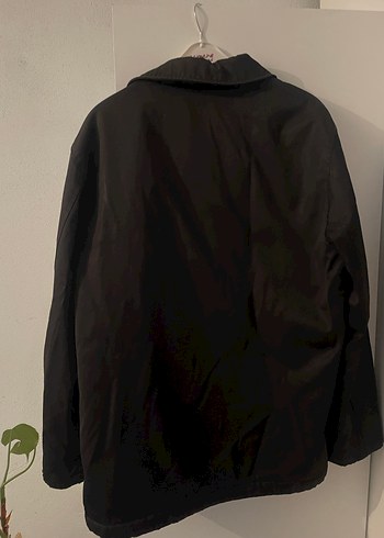 Deri Siyah Erkek Midi Ceket - Görsel 8