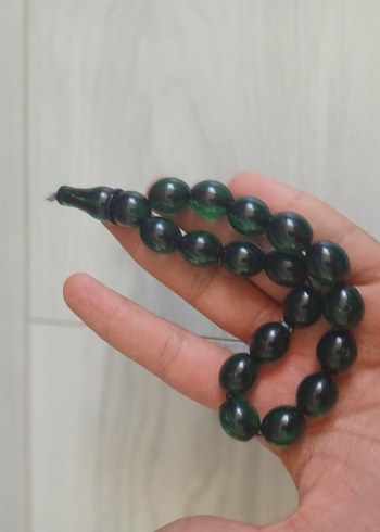 koyu yeşil tesbih - Görsel 3