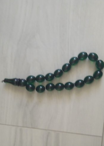 koyu yeşil tesbih - Görsel 2