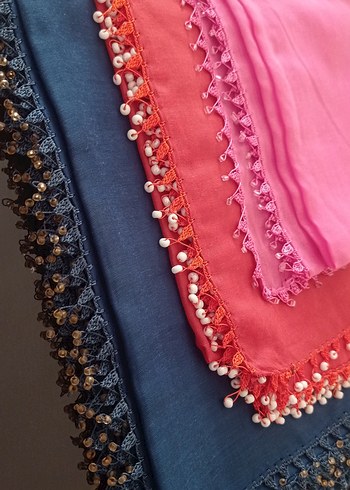 Boncuklu Renkli yazma - Görsel 2