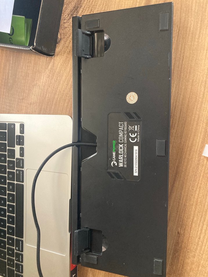 Gamwpower red switch Mekanik Klavye - Görsel 4