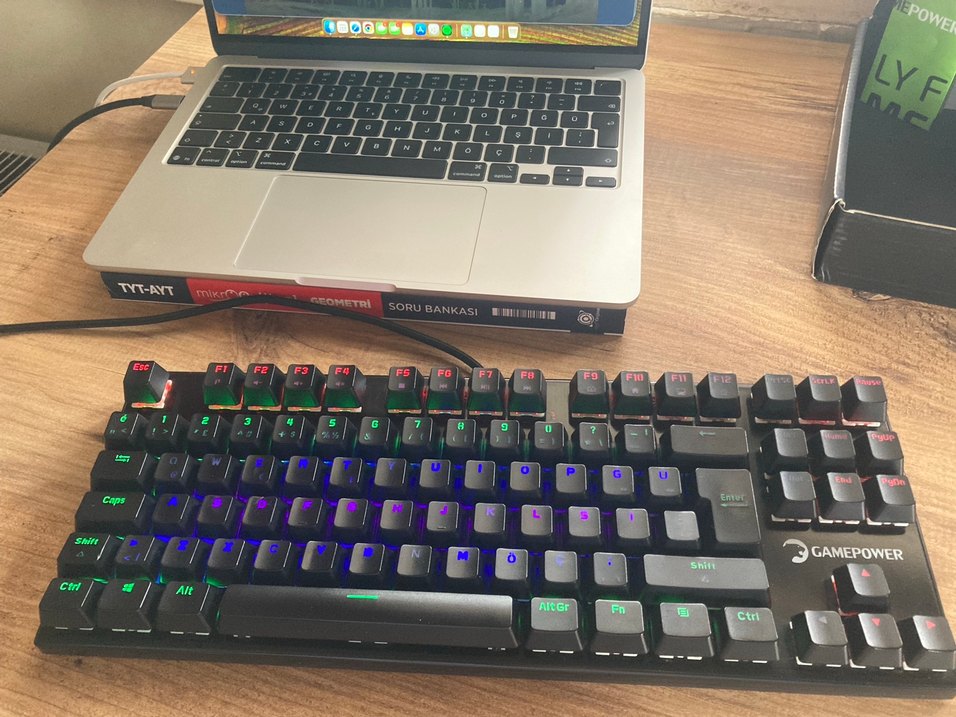 Gamwpower red switch Mekanik Klavye - Görsel 5