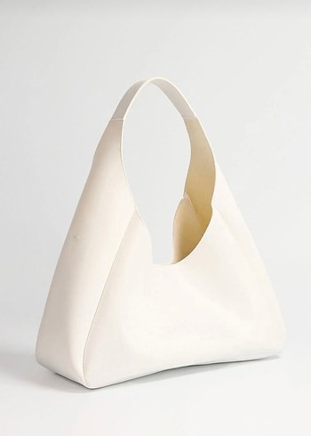 Beyaz Suni Deri Kadın Çanta - Görsel 8