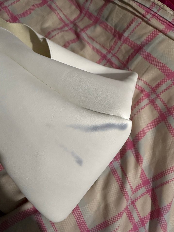 Beyaz Suni Deri Kadın Çanta - Görsel 2