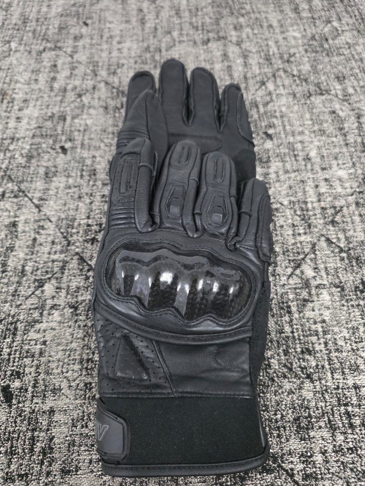 Karbon Deri Erkek Eldiven - Görsel 2