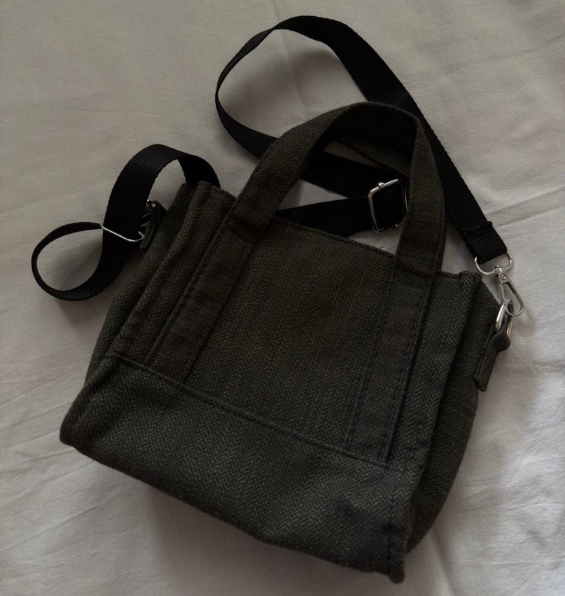 Haki Baskılı Kadın Omuz Çantası - Görsel 2