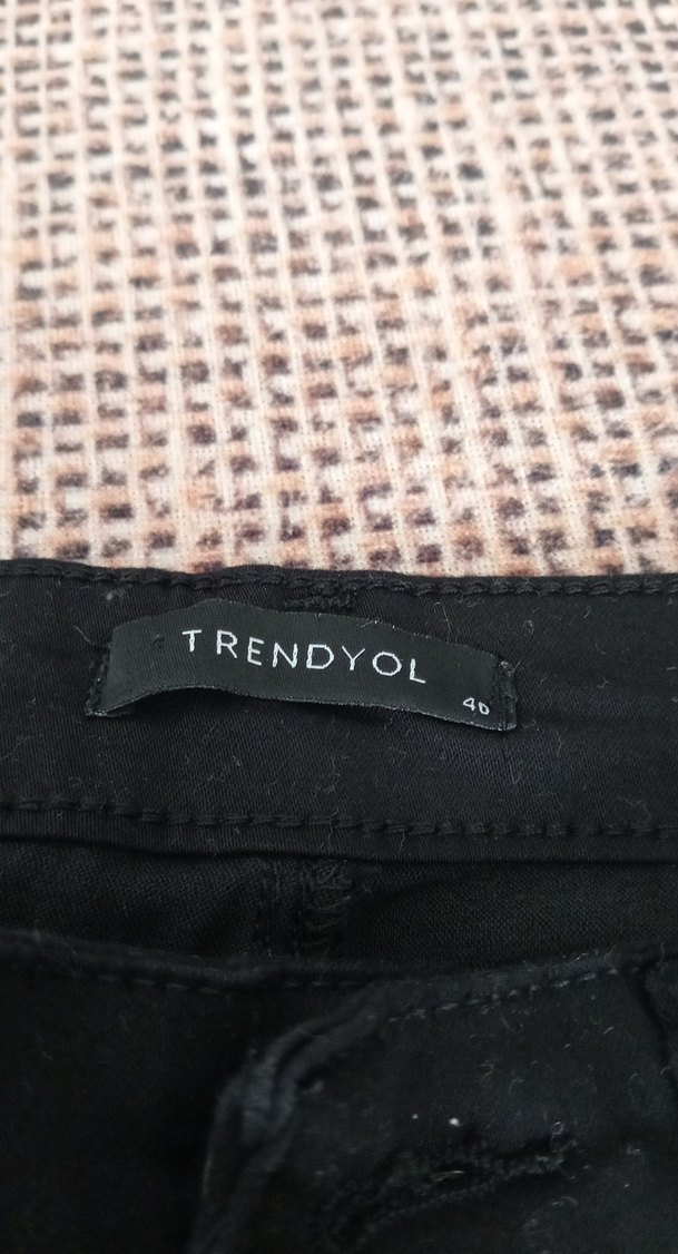 Siyah Kadın Normcore Kumaş Pantolon 40 beden - Görsel 2