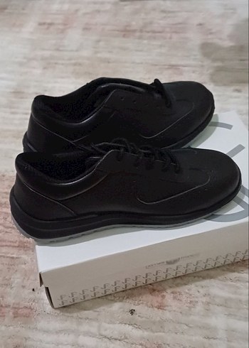 Siyah Erkek Bağcıklı Street Wear Ayakkabı - Görsel 3