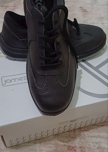 Siyah Erkek Bağcıklı Street Wear Ayakkabı - Görsel 2