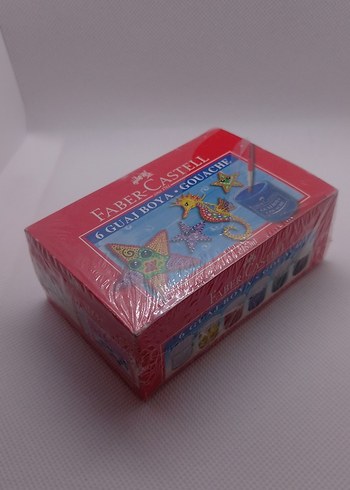 Faber-Castell 6 Renk Guaj Boya Seti