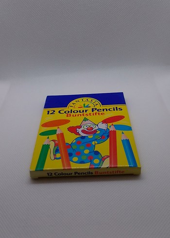 Fantasia 12 Renkli Kısa Kuruboya Kalem Seti - Görsel 2