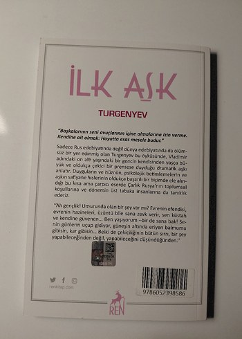 İlk Aşk - Turgenyev - Görsel 2