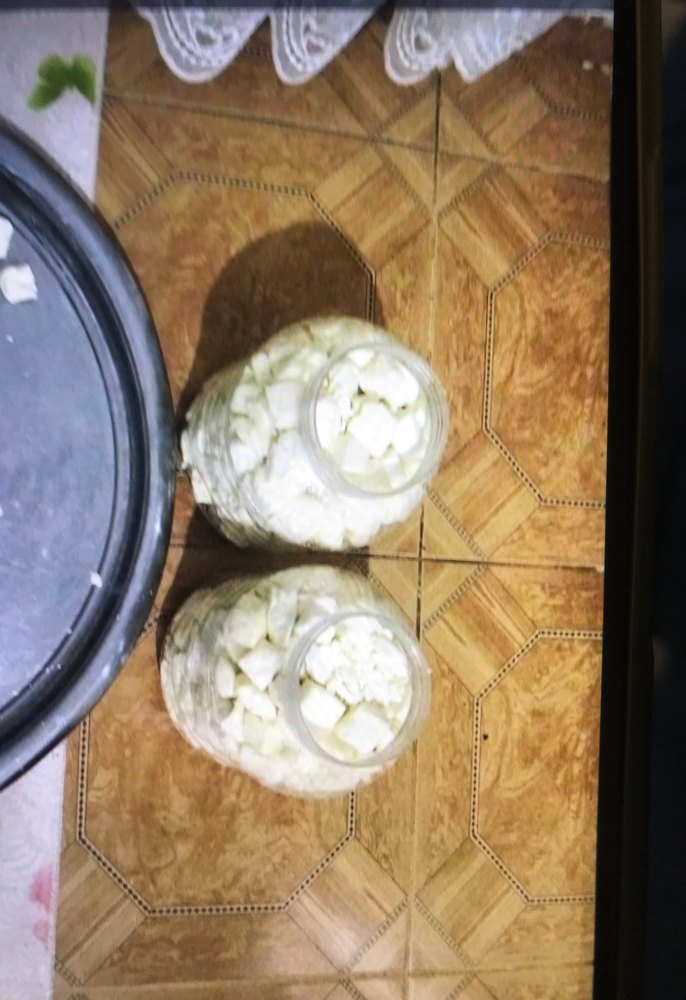 Beyaz Küçük Küp Kesim Peynir - Görsel 2