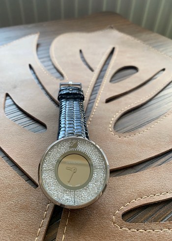 Swarovski Siyah Klasik Kadın Saat - Görsel 3