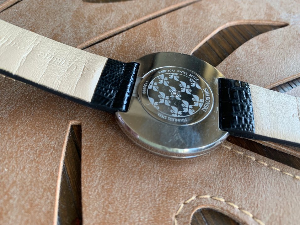 Swarovski Siyah Klasik Kadın Saat - Görsel 4