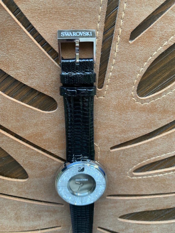Swarovski Siyah Klasik Kadın Saat - Görsel 2