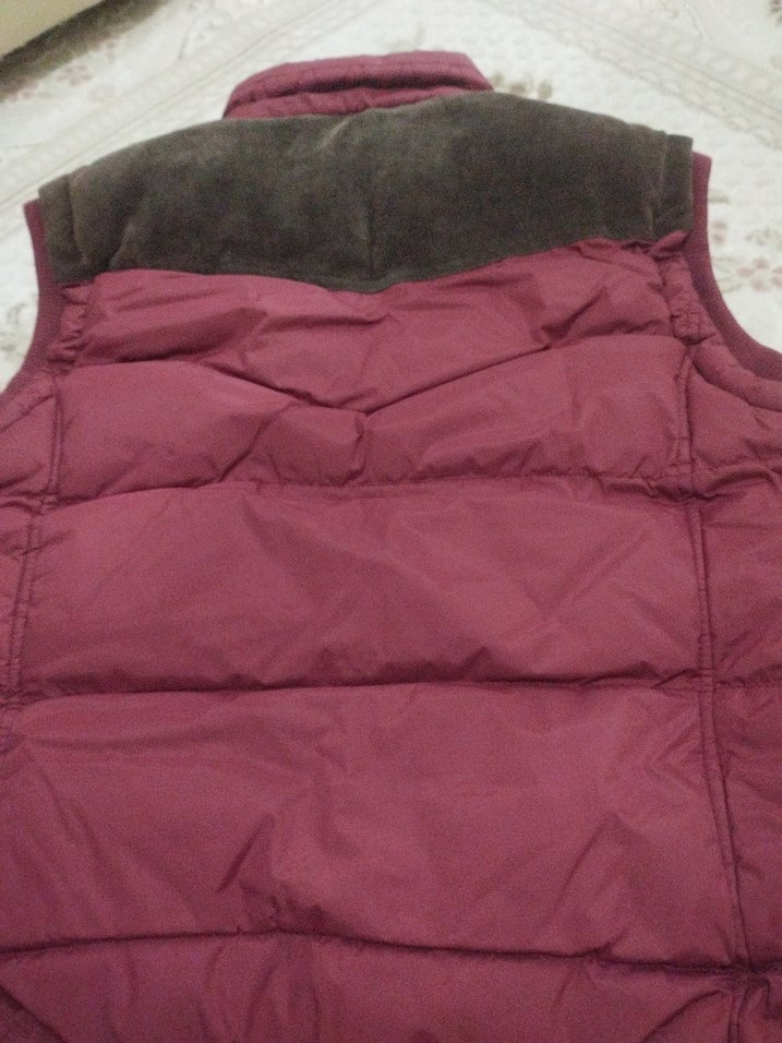 Bordo erkek yelek sapkali - Görsel 3