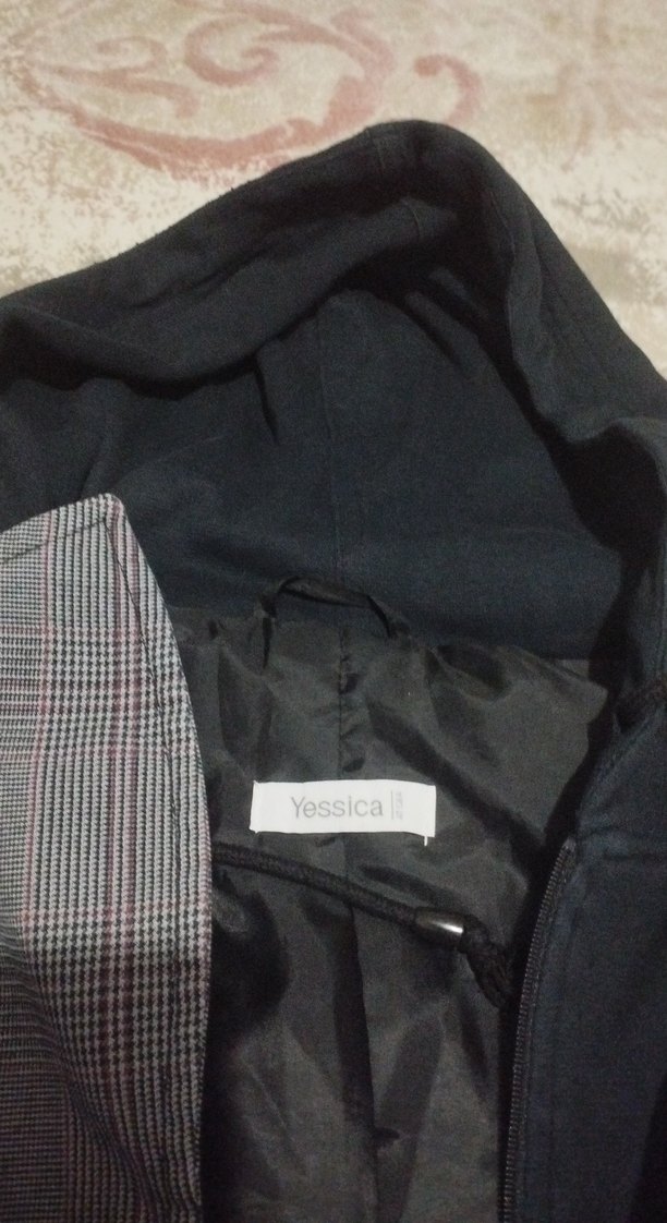 Düğmeli Gri  Ceket, Normal Boy - Görsel 3