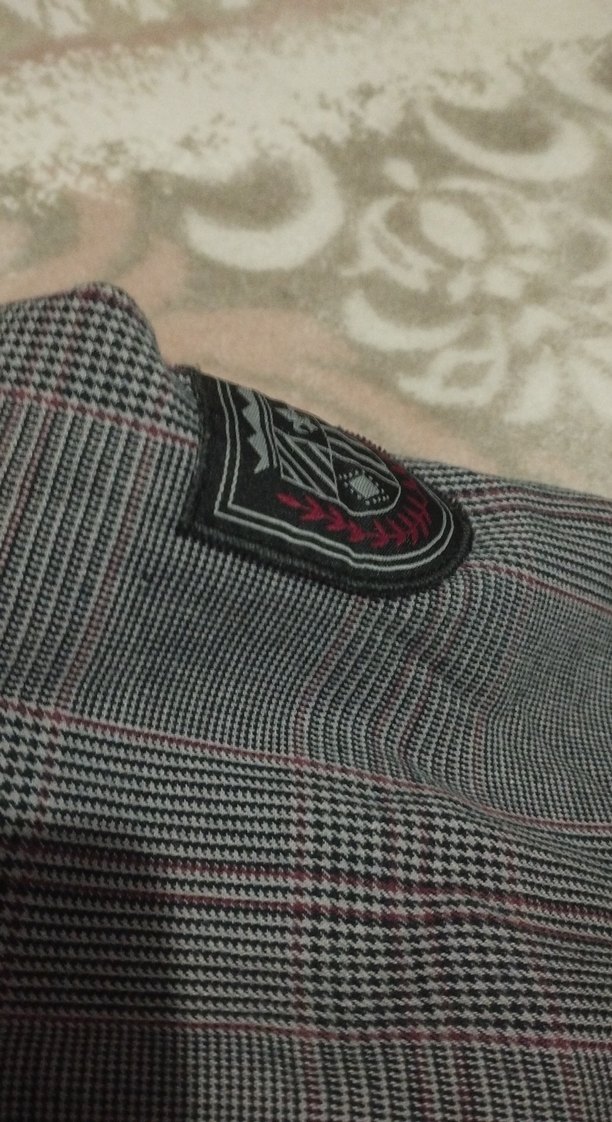 Düğmeli Gri  Ceket, Normal Boy - Görsel 4