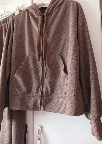 Bol Kesim Uzun  Eteği Kahverengi - Görsel 3