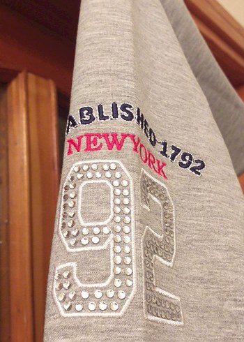 Gri Uzun Düğmeli Kadın Kap - Görsel 4