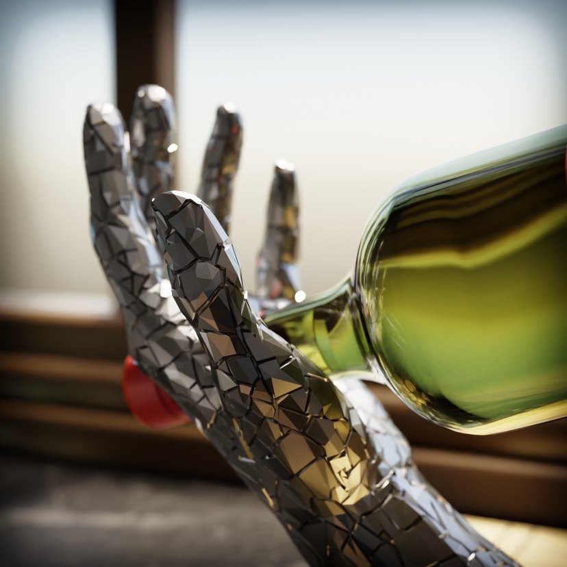 Grace Şarap Tutucu - Görsel 4